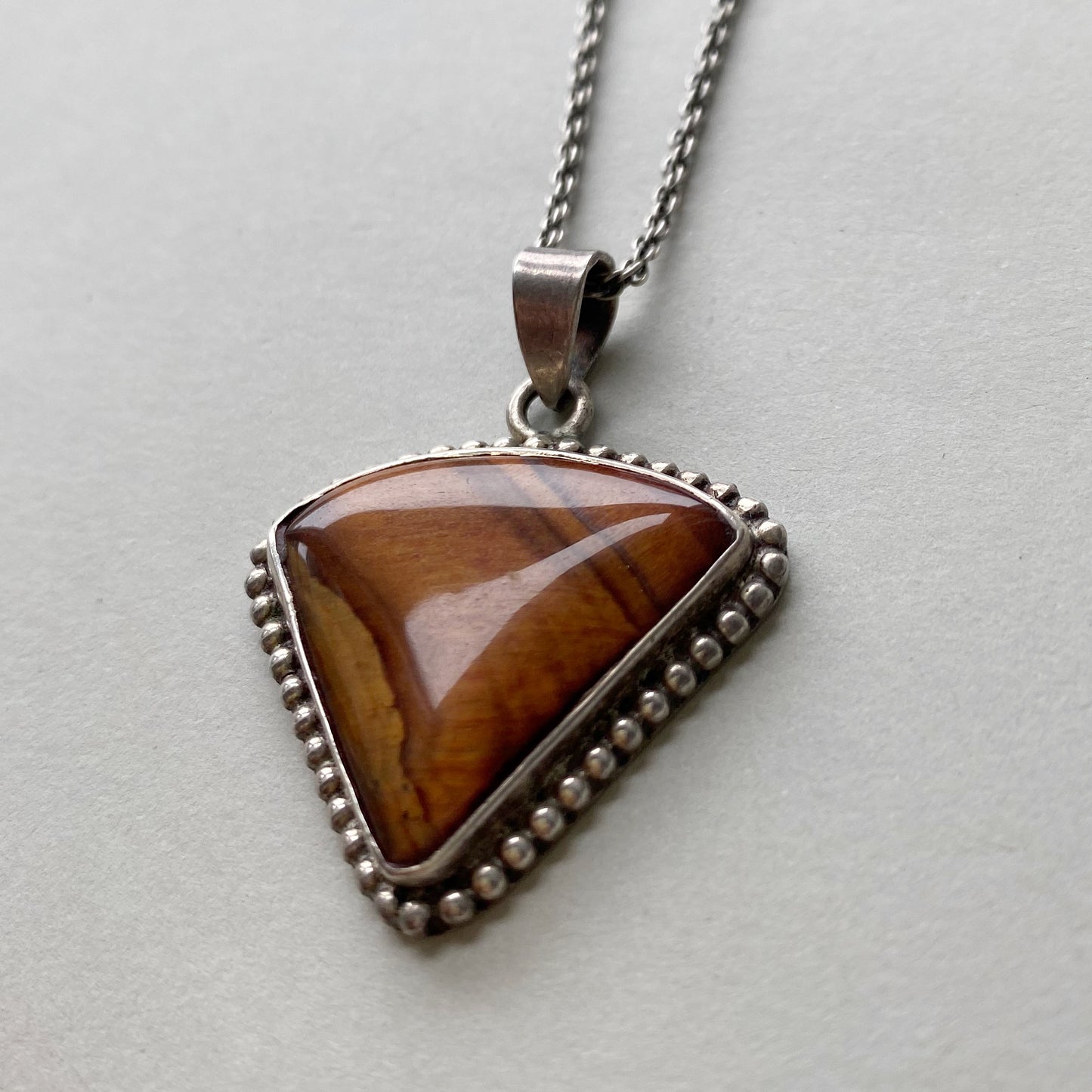 TIGERS EYE necklace