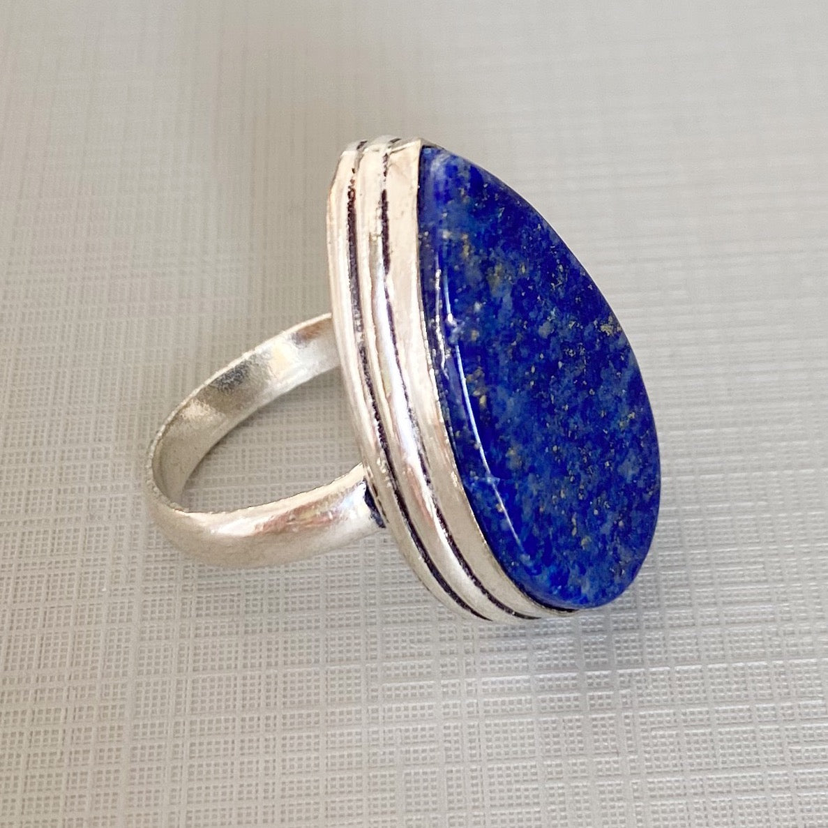 LAPIS TEAR ring