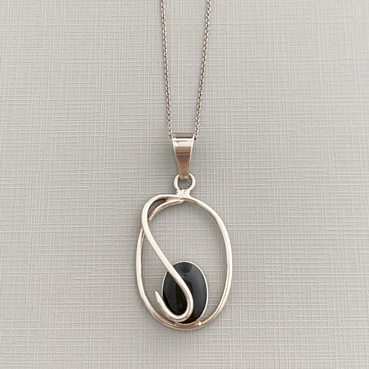 ABSTRACT ONYX necklace