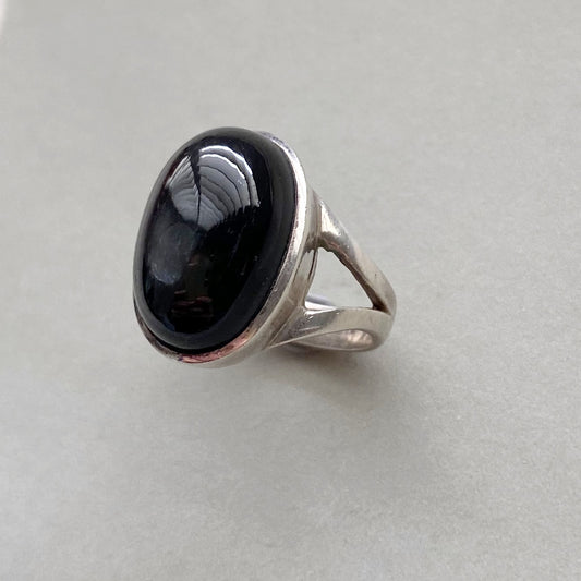 BLACK OBSIDIAN  ring