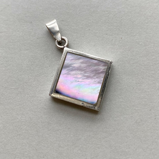 SUNRISE + SILVER pendant