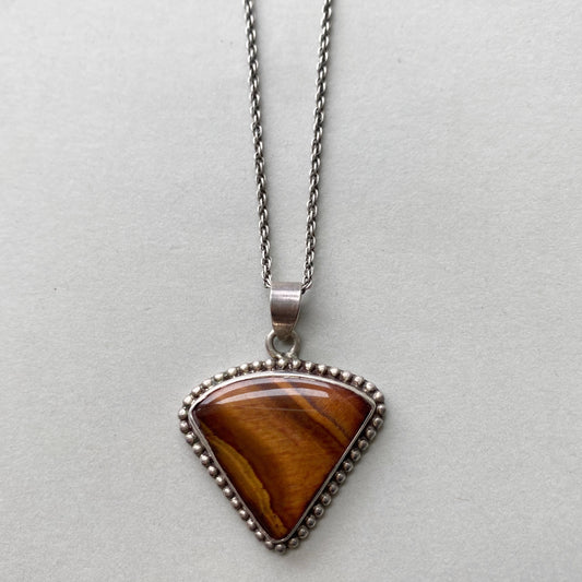 TIGERS EYE necklace