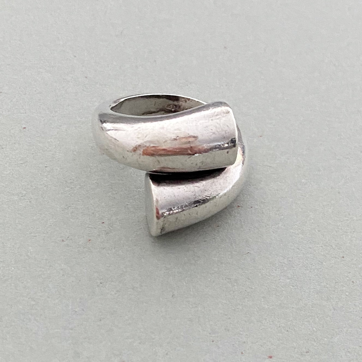 CHUNKY STERLING WRAP ring