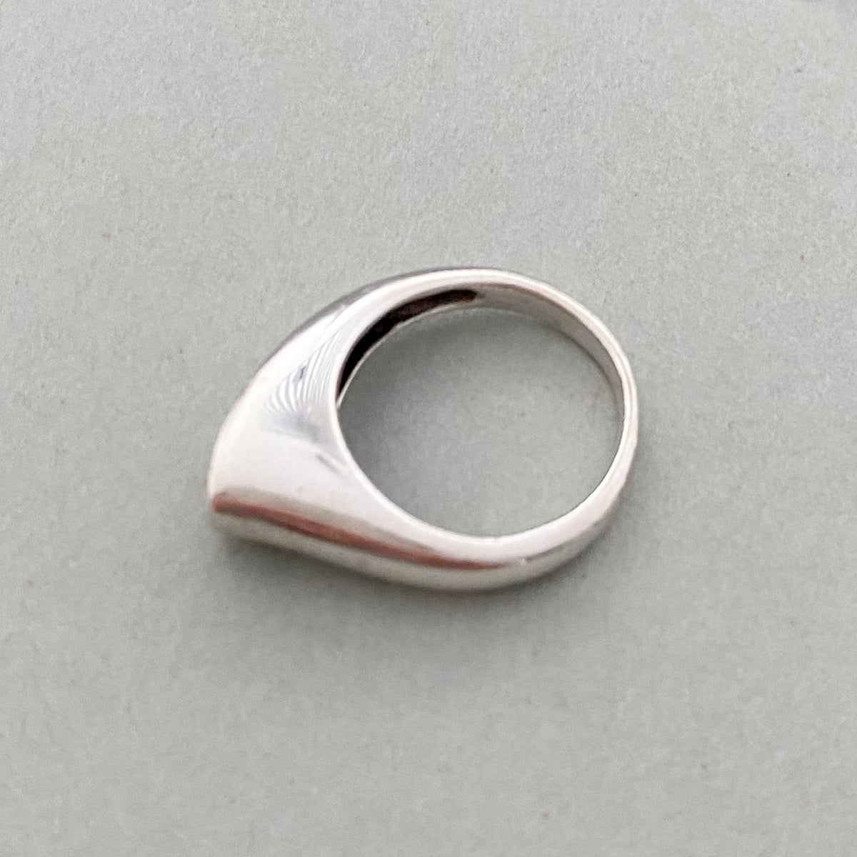 CHUNKY STERLING STATEMENT ring