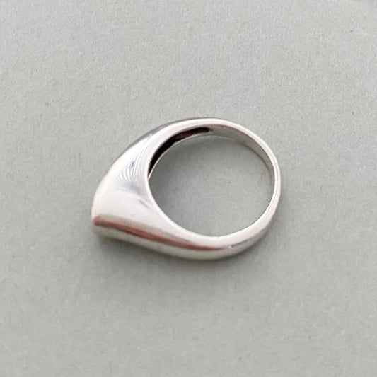 CHUNKY STERLING STATEMENT ring