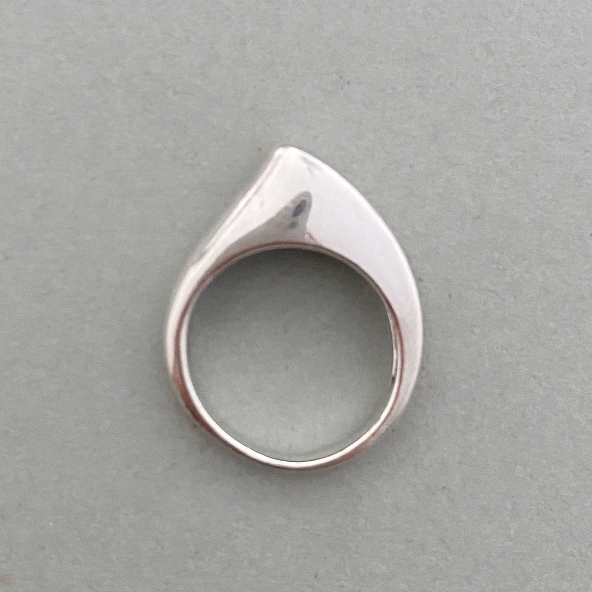 CHUNKY STERLING STATEMENT ring