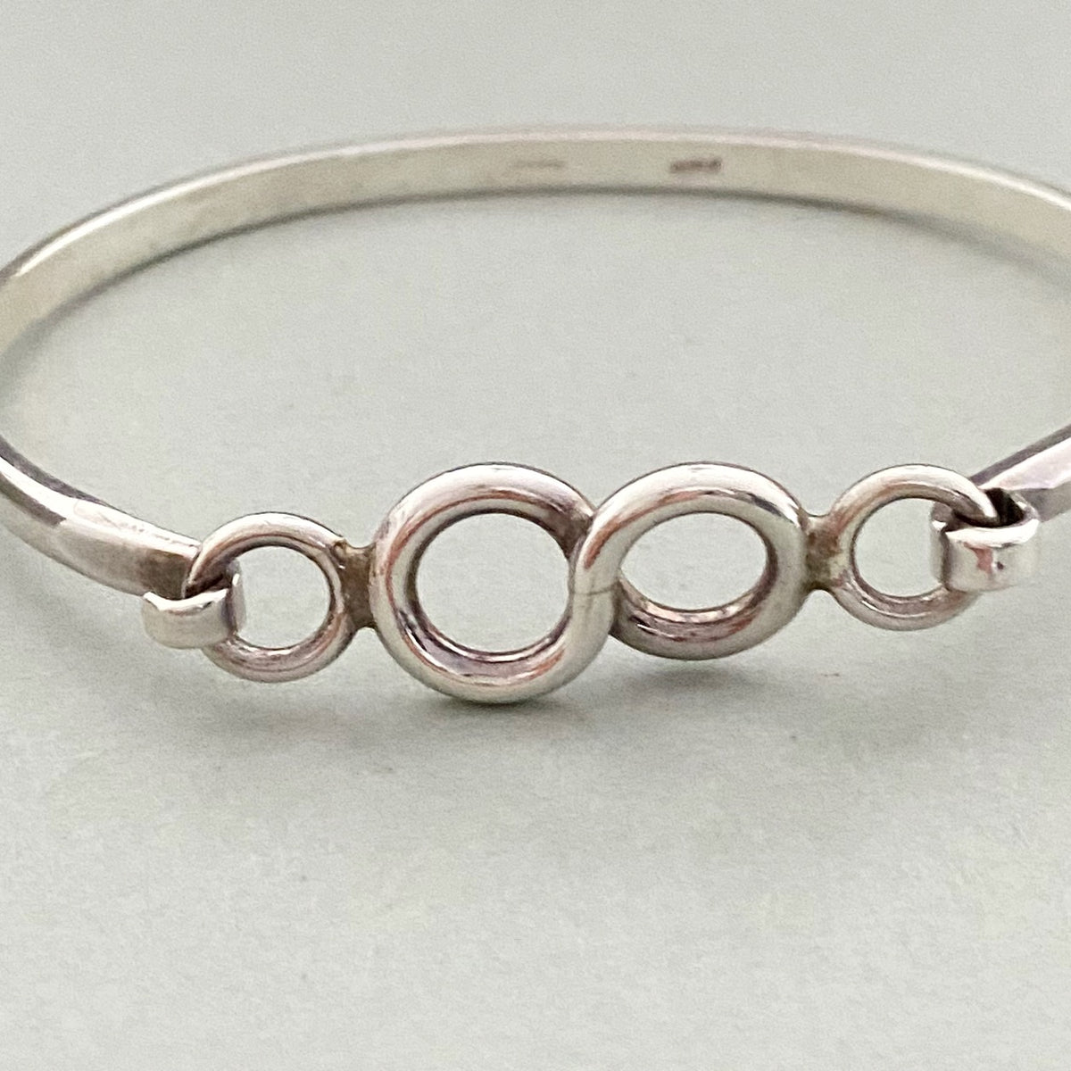 STERLING LOOPS bangle