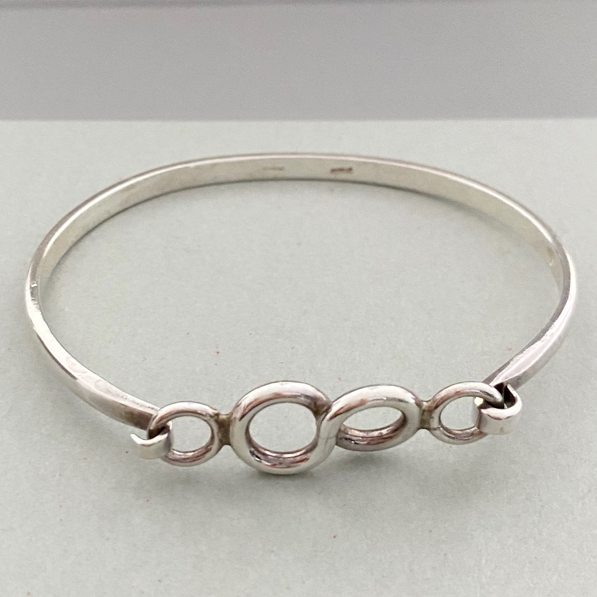 STERLING LOOPS bangle