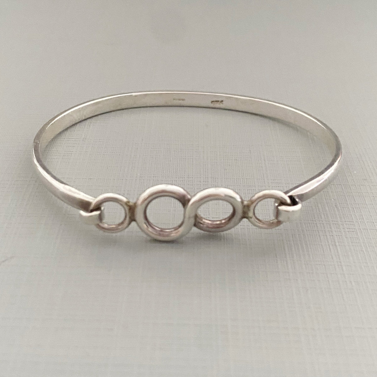STERLING LOOPS bangle