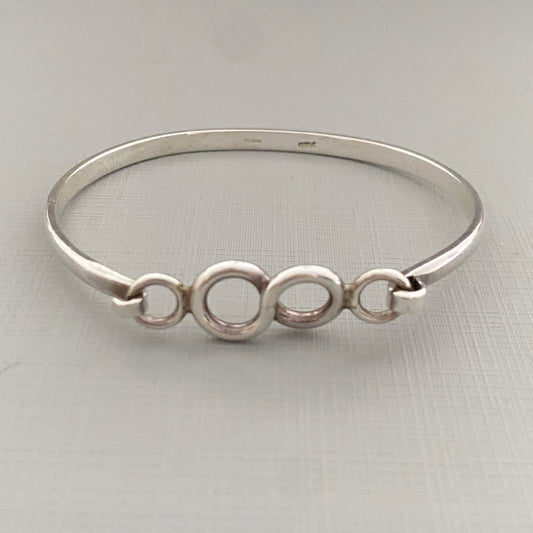 STERLING LOOPS bangle