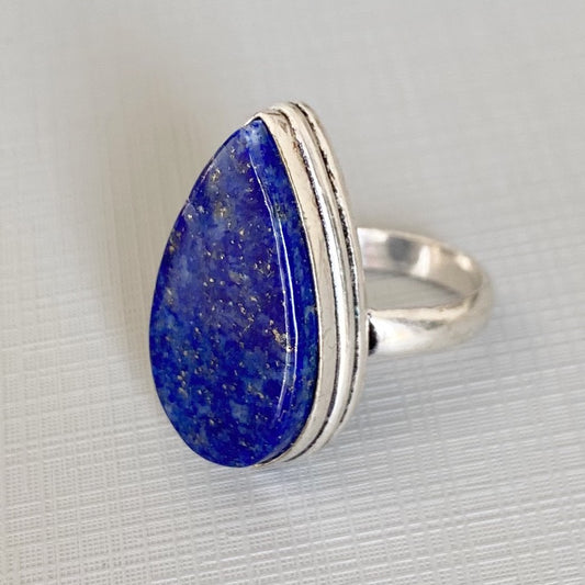 LAPIS TEAR ring